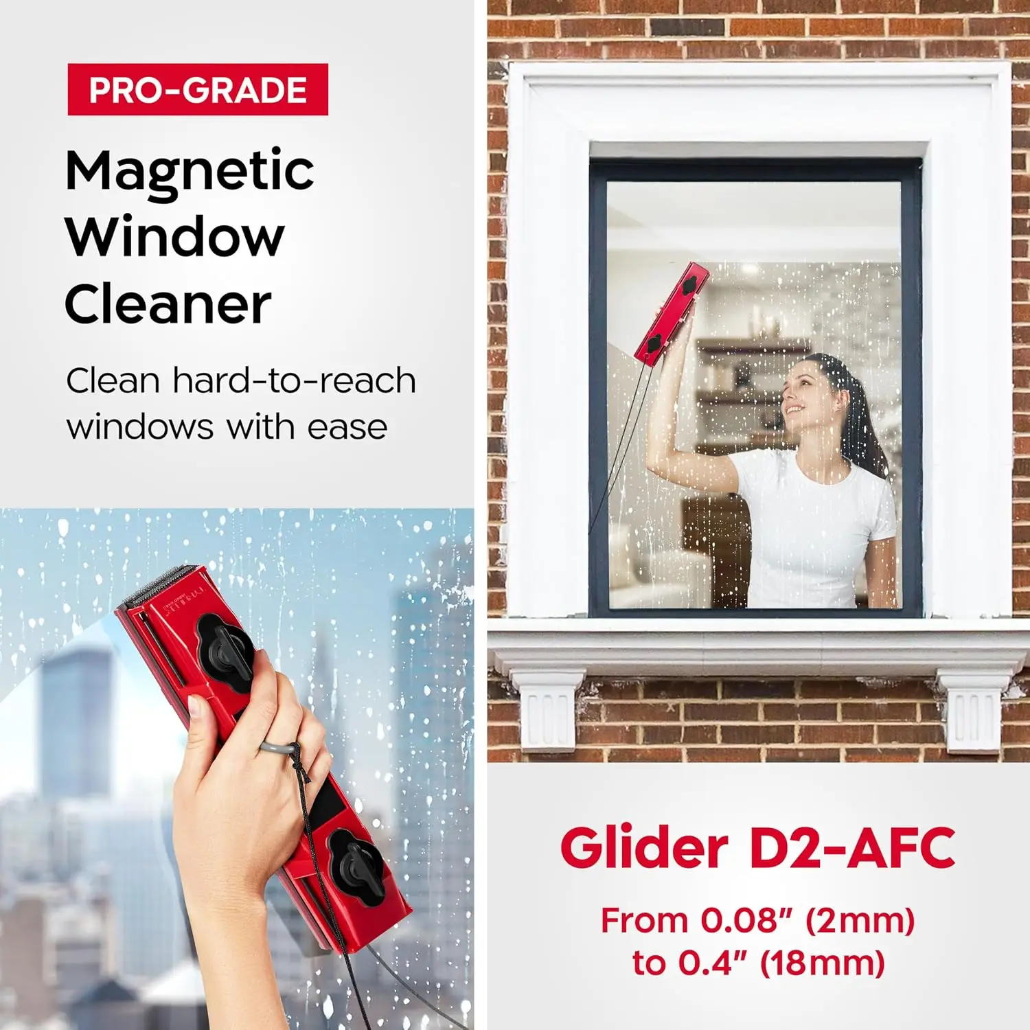 Tyroler Magnetic Window Cleaner Tool Fits Windows 0.1