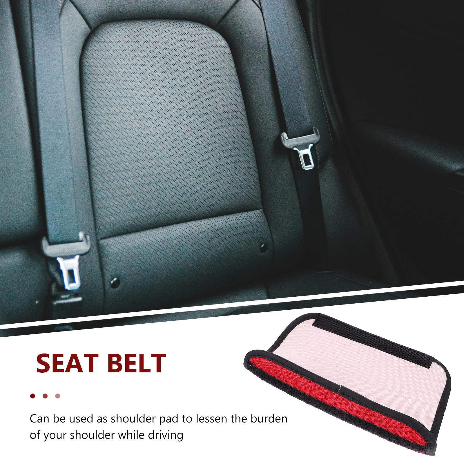 

2 шт. ремни безопасности, накладки на плечи, мягкие удобные чехлы на ремни безопасности автомобиля, защитная подушка для шеи для комфорта вождения, автомобильные аксессуары