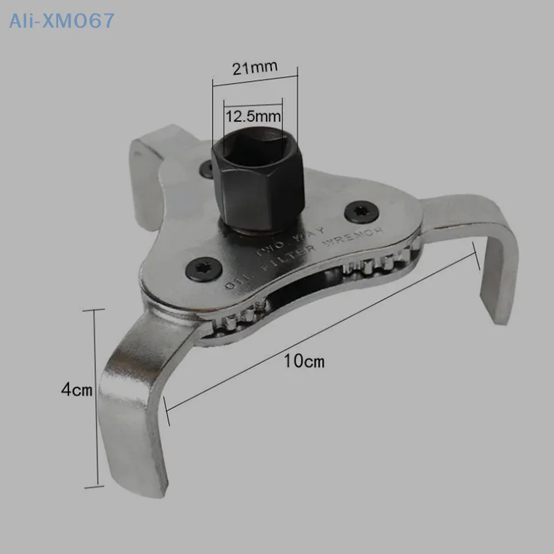 أداة ربط فلتر الزيت القابلة للتعديل ، مفتاح إزالة فلتر الزيت في اتجاهين ، أدوات إصلاح السيارات ، 60-Way