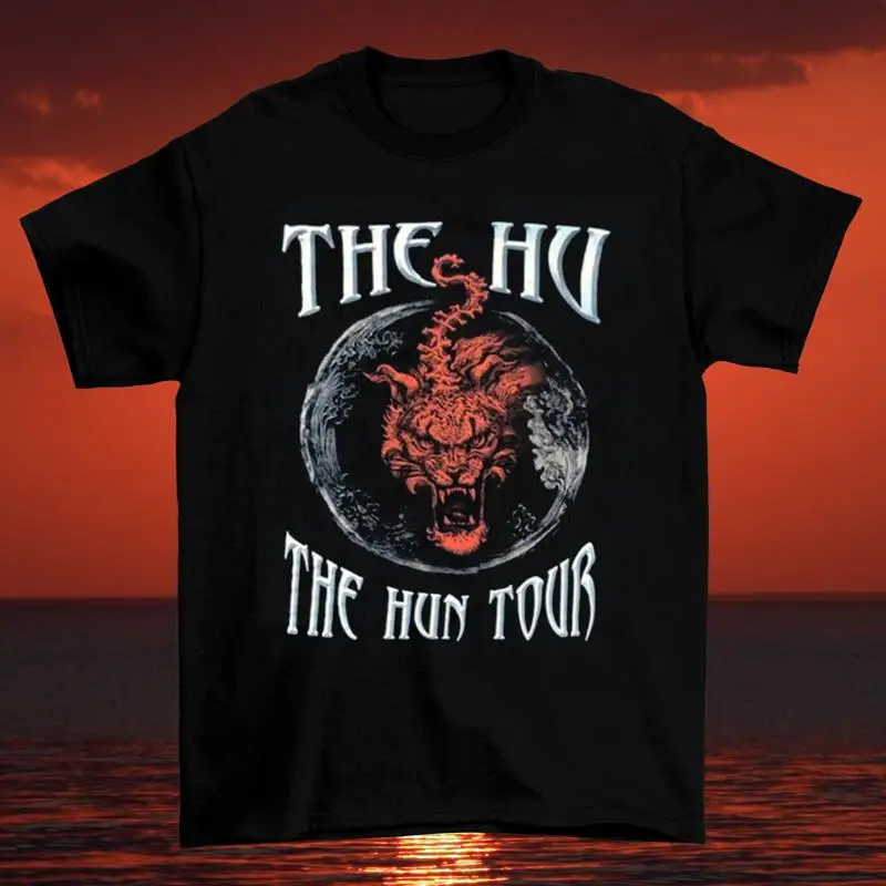 Seltenes The Hu Band My Tour T-Shirt, schwarz, alle Größen S 5XL AS06