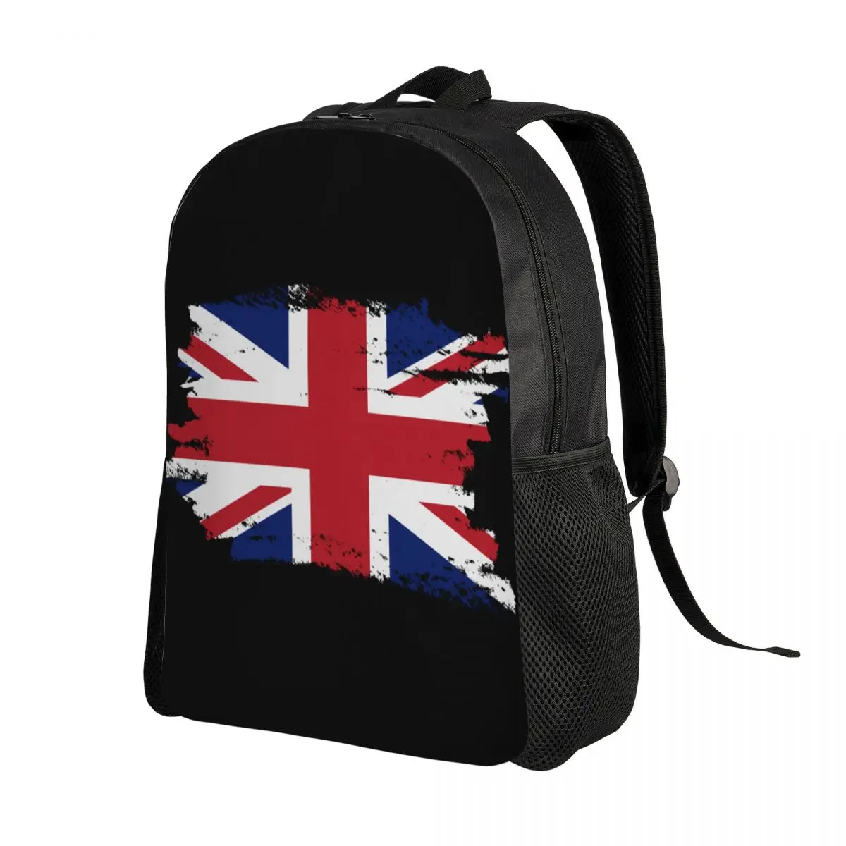 Customized UK Flag Backpacks for Men Women Waterproof College School Union Jack British Proud Bag Print Bookbag