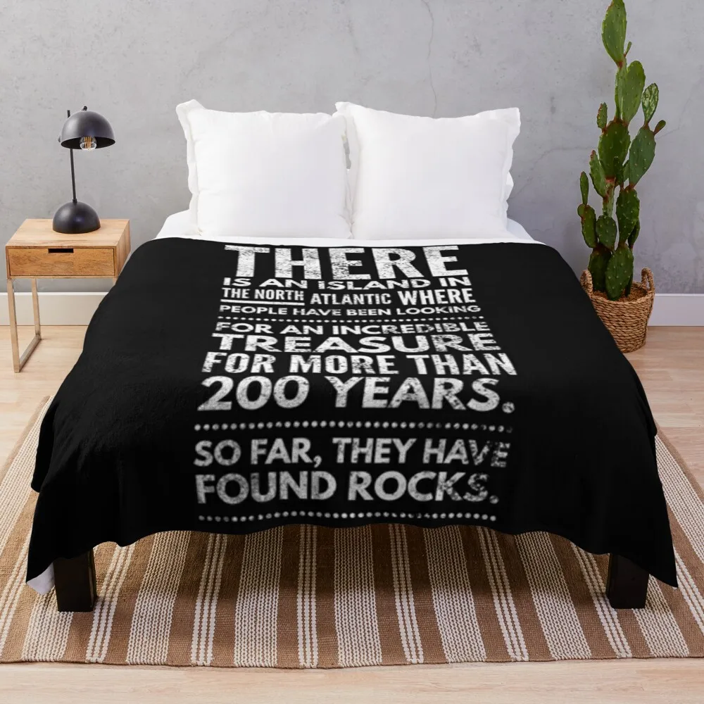 

Oak Island T-ShirtThe Ballad of Oak Island Throw Blanket For Sofa Summer Blanket