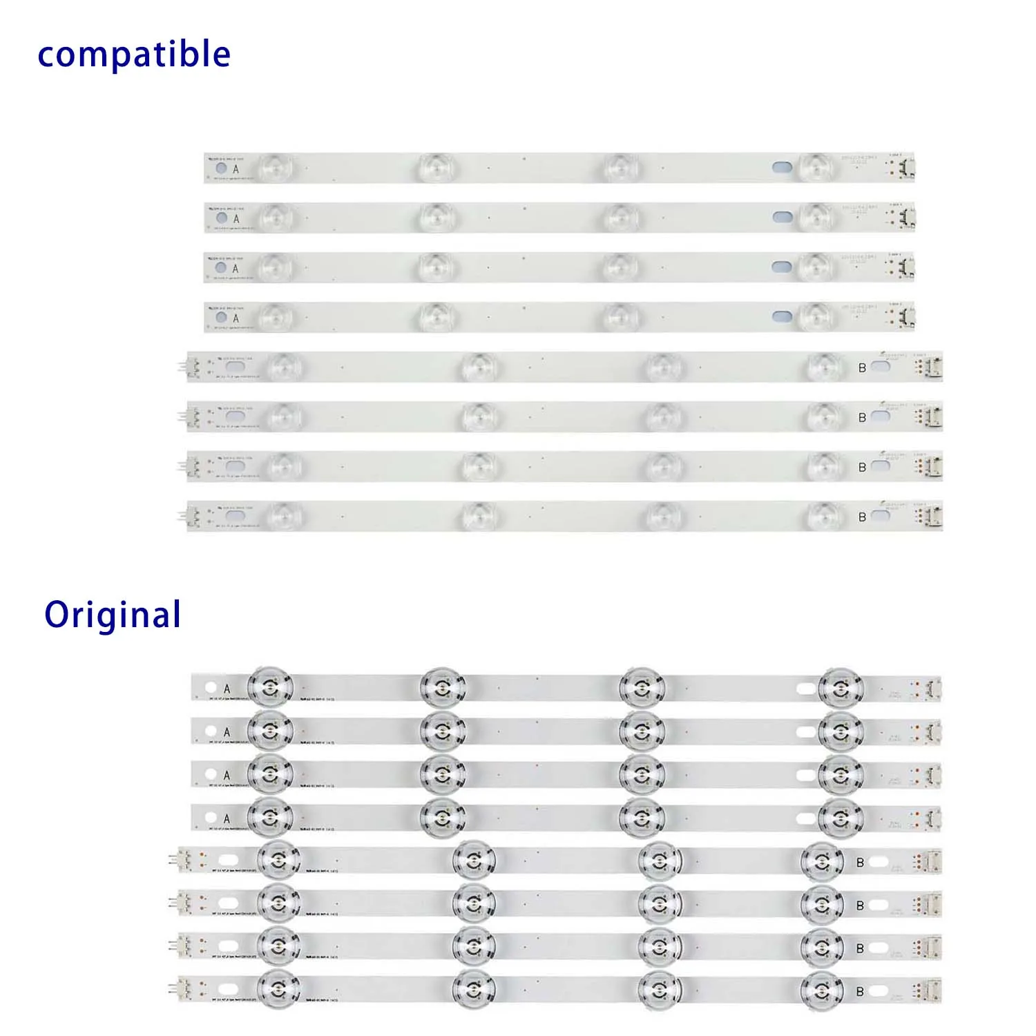 

80 шт./10 компл. светодиодная лента для 42LB5610 42LB5510 42LY320C 42GB6310 42LB582B 42LB561U 42LB5550 HC420DUN-VAHS2