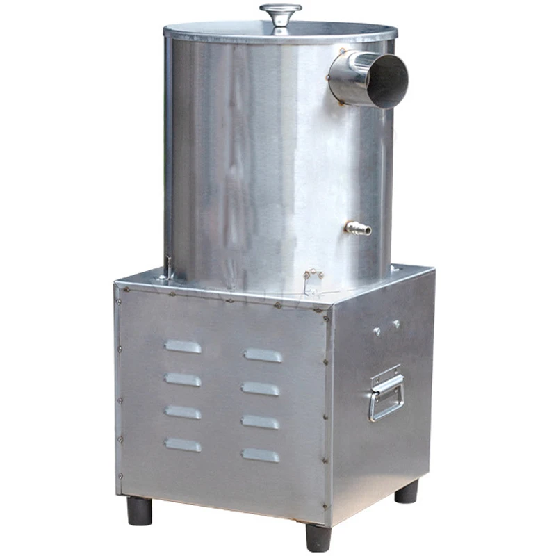 Peladora de ajo comercial eléctrica, peladora de ajo de acero inoxidable, peladora de ajo totalmente automática