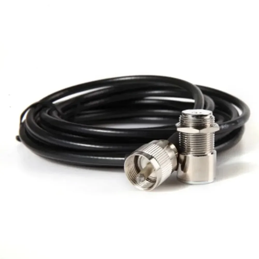 5M RG58 Connectors for Car Radio Mobile Antenna Mount Cable