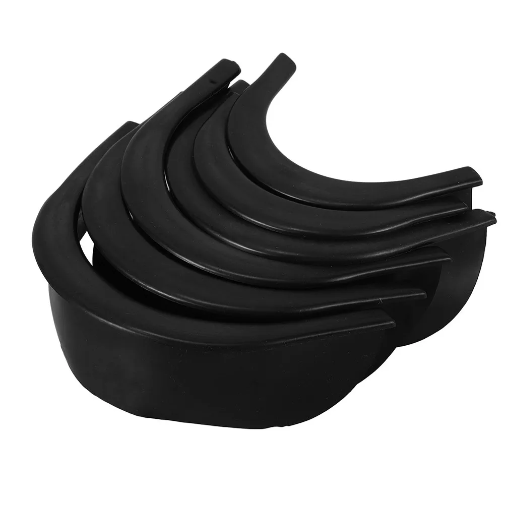 

6Pcs Black Plastic Pool Table Pocket Liners Replacement for Billiard Hole Corners Pocket Bumpers Snooker Accessories