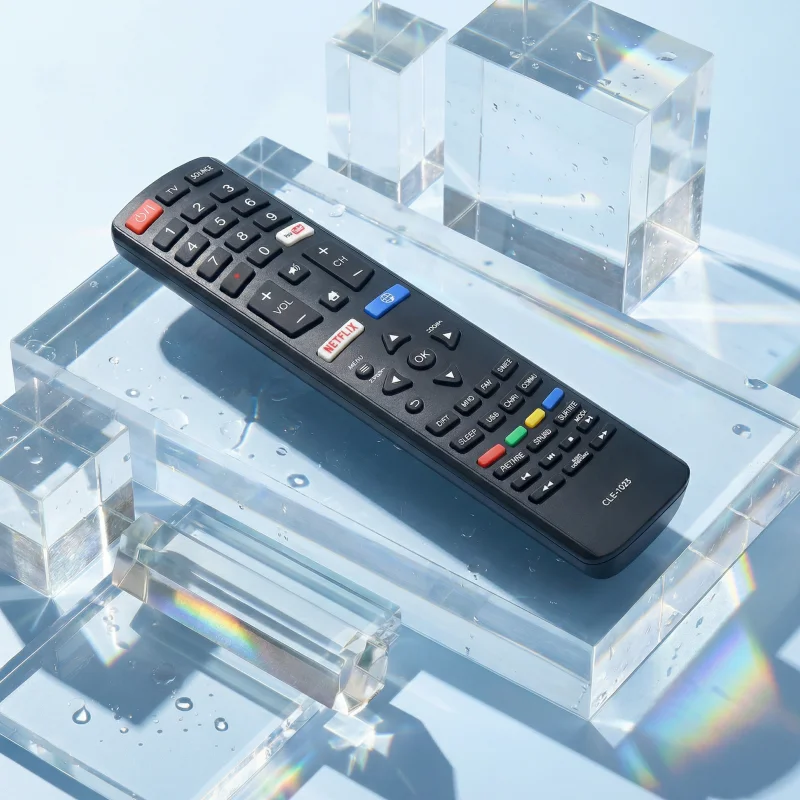 

New CLE-1025 Universal Remote Control for Hitachi TV Models UZ496600 UZ556600 UZ656600 - Replacement Battery Included