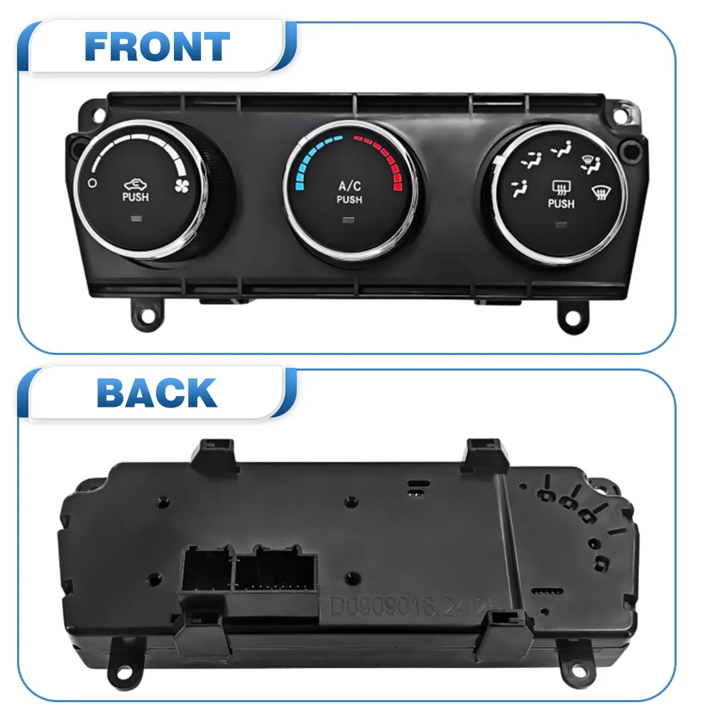 68197433AA  16 Pins for Jeep Wrangler JK 3.6L V6 - Gas HVAC Heater Climate Control Module
