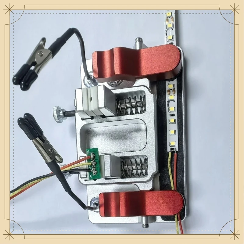 LED PCB Circuit Board Repair Heat-Resistant Clamp with Alligator Clips Soldering Repair Station