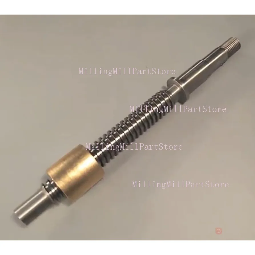 1 مجموعة مخرطة CNC جزء Tailstock الرصاص المسمار + الجوز C6132 / C6140A1 الطول الإجمالي 260 مللي متر T22 * 5 مللي متر