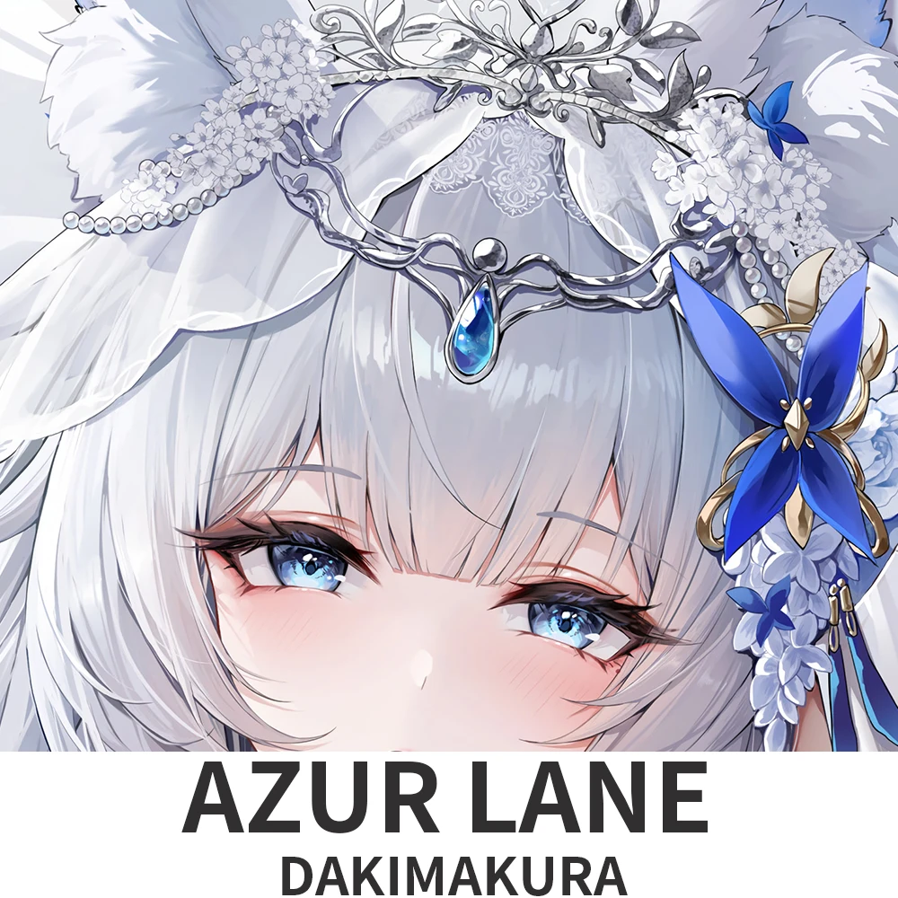 Azur Lane Shinano Dakimakura Hugging Body Pillow Case Anime Cosplay Otaku Cushion Cover Bedding