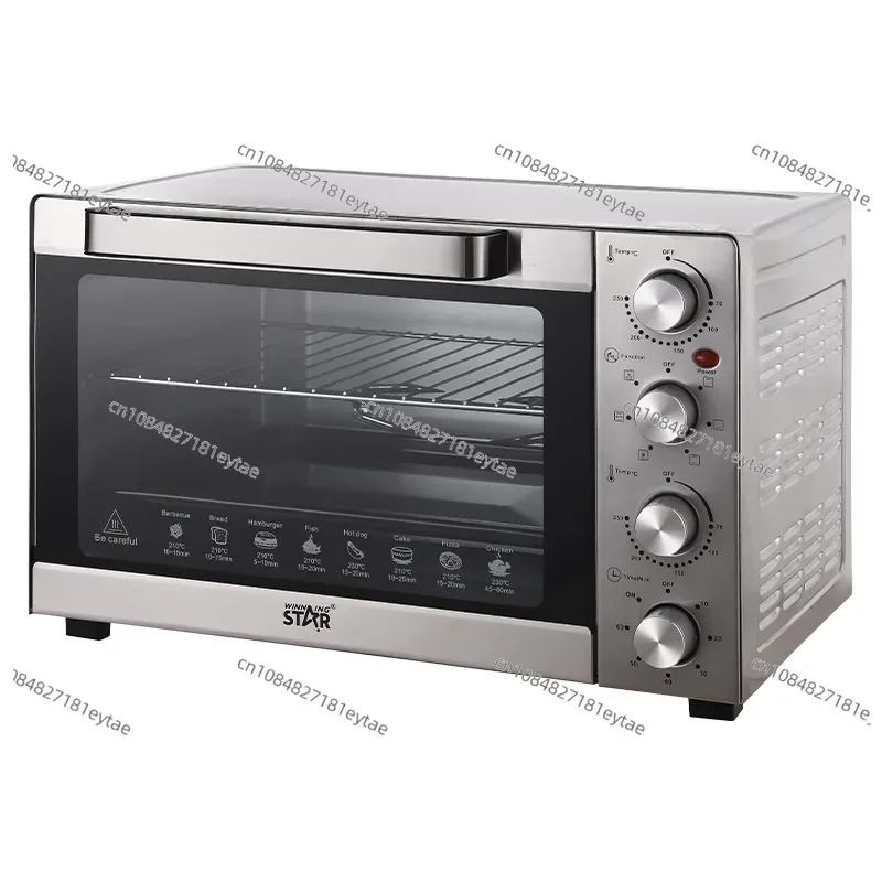 Large-capacity household and commercial baking egg tart pizza multi-functional oven