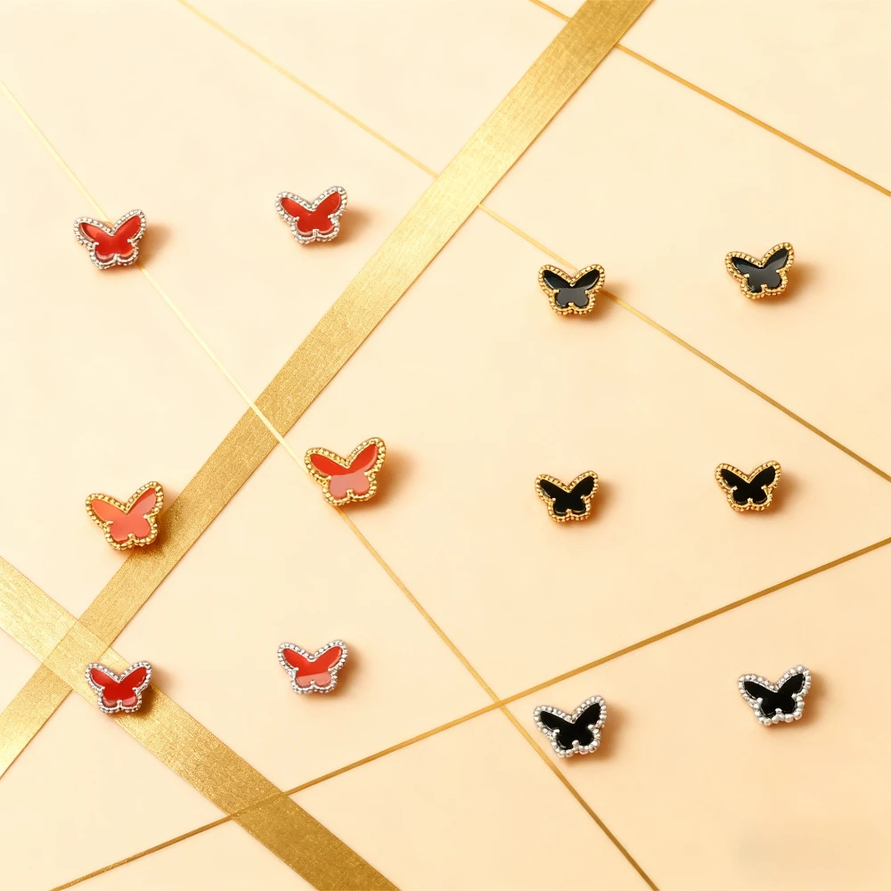 

2025 trendy accessories Women's Mini Butterfly Earrings, Exquisite Jewelry for Party, Ideal Gift for Girlfriend & Mother's Day