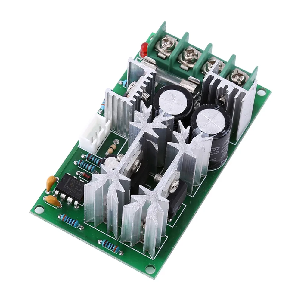 20A PWM Motor Speed Controller 10-60V DC 1200W Max DC Motor Driver Module High Power PWM Control Motor Speed Regulator
