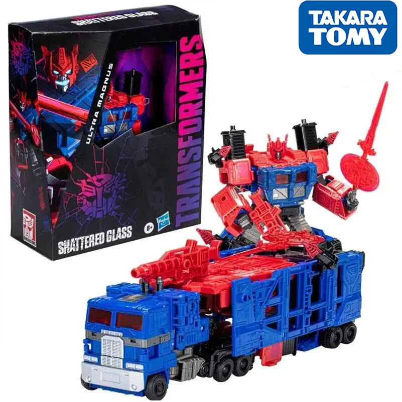 

TAKARA Pulse Transformers IDW Shattered Glass Leader Ultra Magnus Action Figure Robot Anime Model Collectible Toys Gift