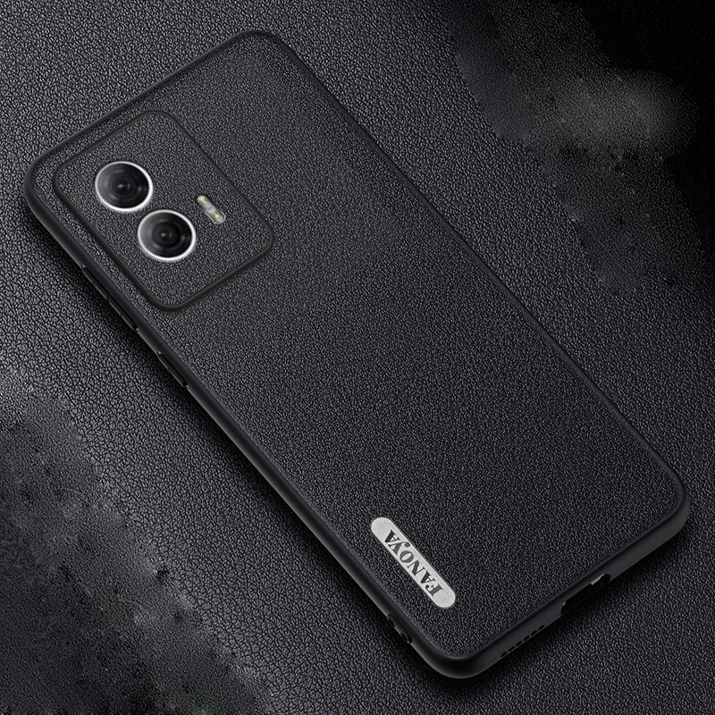 For MOTO Edge 50Pro Case for Motorola Edge 50 Fusion Advanced Skin-feeling Textured Anti Fall Back Cover