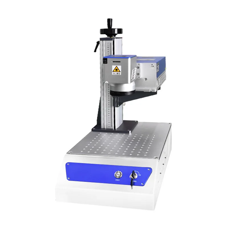 Leaf engraving machine Leaf laser engraving machine Small automatic stall Leaf printing photo Laser marking