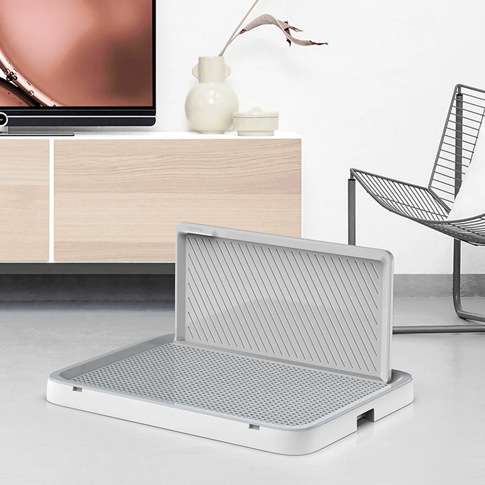 

Лоток-туалет для собак с защитой от брызг, тренажер для приучения к туалету, туалет для домашних животных, туалет для собак в помещении, инструмент для приучения щенков и котят к чистоте