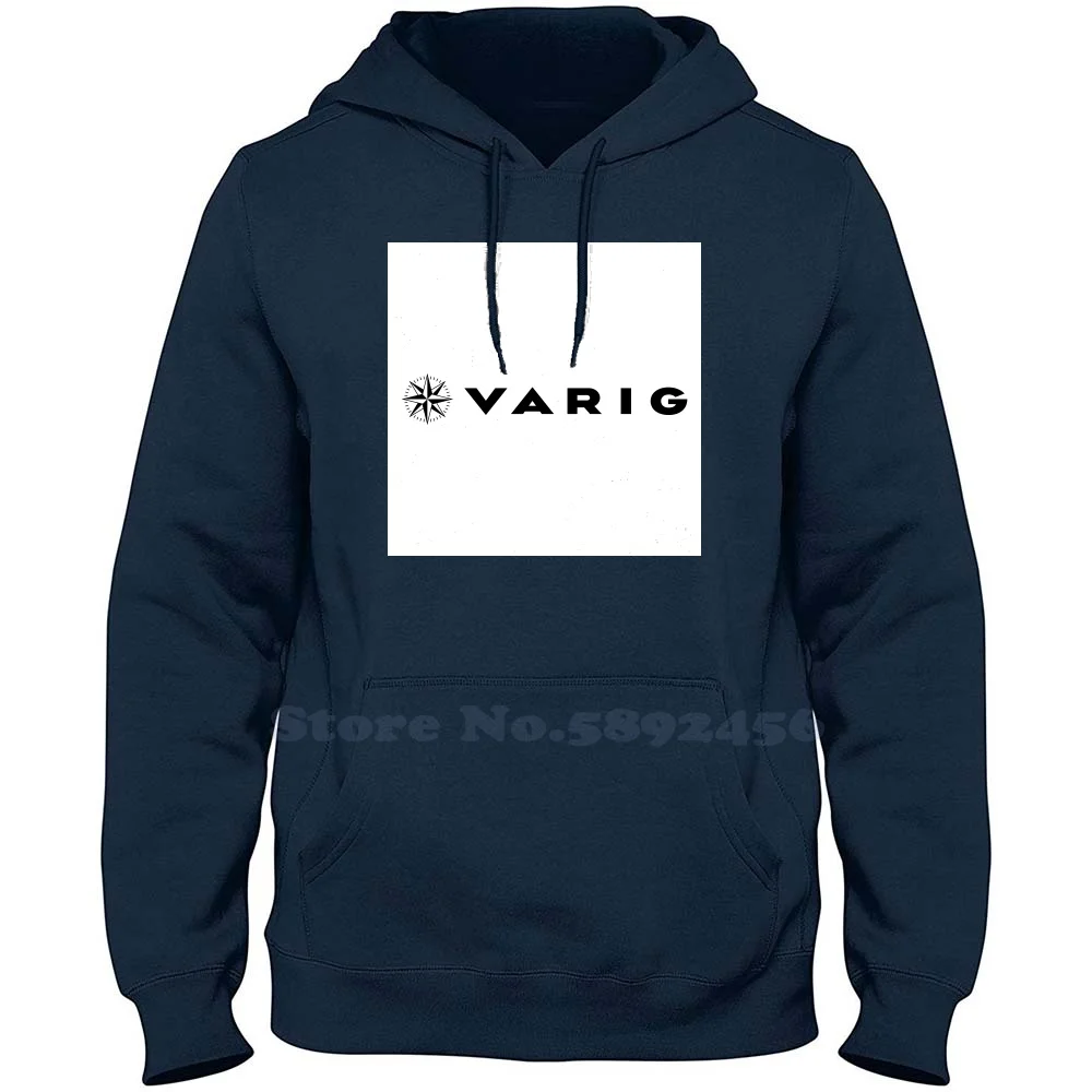 

Бренд Varig, логотип 2023, толстовка с капюшоном, высококачественные худи с графическим рисунком