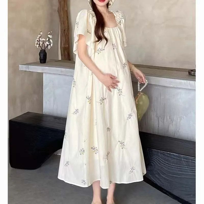 

Новое повседневное женское летнее платье для беременных