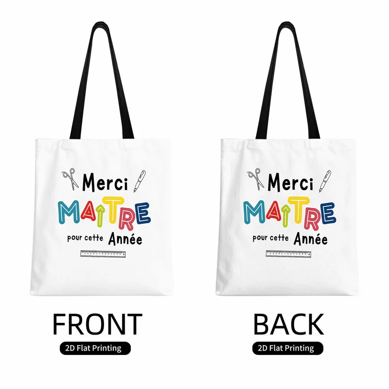 1A Tote Bag with a Printed Design Style, Casual Foldable Durable Shopping Bag, Open Design, Suitable for Travel, Party, Beach an