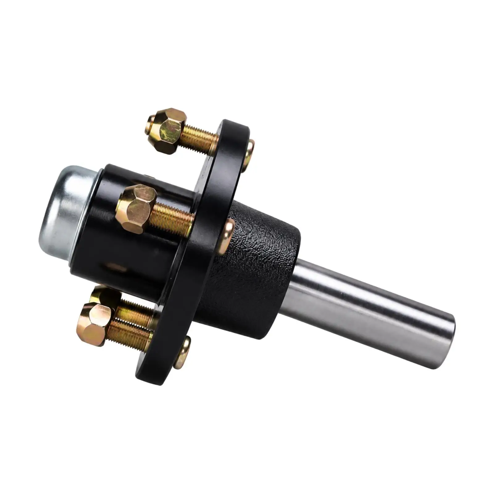 Trailer Wheel Hub and Spindle Assembly 3500 Lb Rated Trailer Hub Assembly with 5-Bolt Pattern Ready-to-Install Perfect Fitment