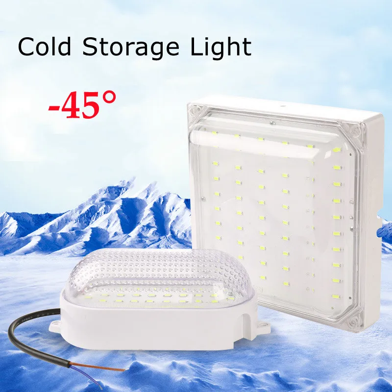 

LED Low Temperature Cold Storage Light -45 Anti-fog Explosion-proof Wall Lamp IP67 Waterproof Bathroom Outdoor Ceiling Light