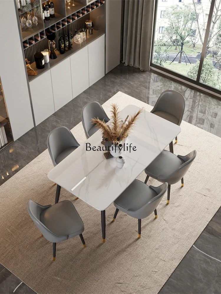 

FG11High-End Home Modern Minimalist High-End Minimalist Dining Table Small Apartment