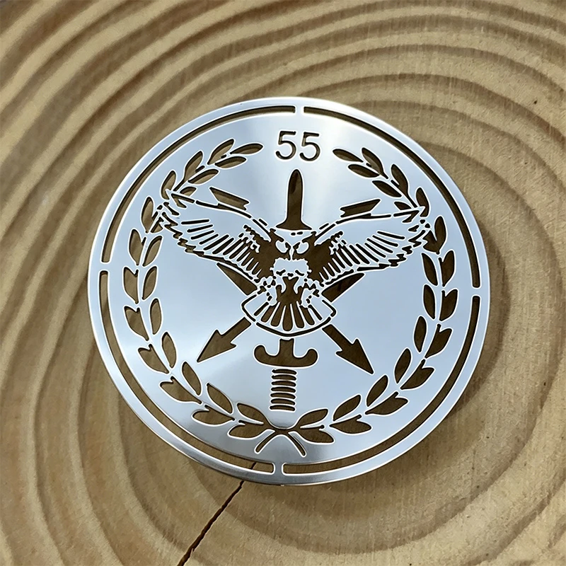Charm Stainless Steel Custom Your Logo Pins Badge Personalized Company Logo Cloth Lapel Collar Pin Wholesale DIY Design Accessoy