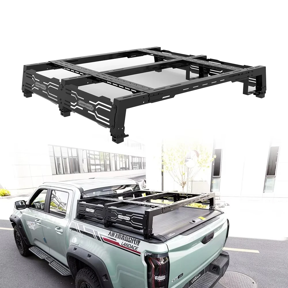 Universal Modular Manganese Steel Truck Bed Rack Adjustable Luggage Cargo Rack Heavy Duty Chase Rack