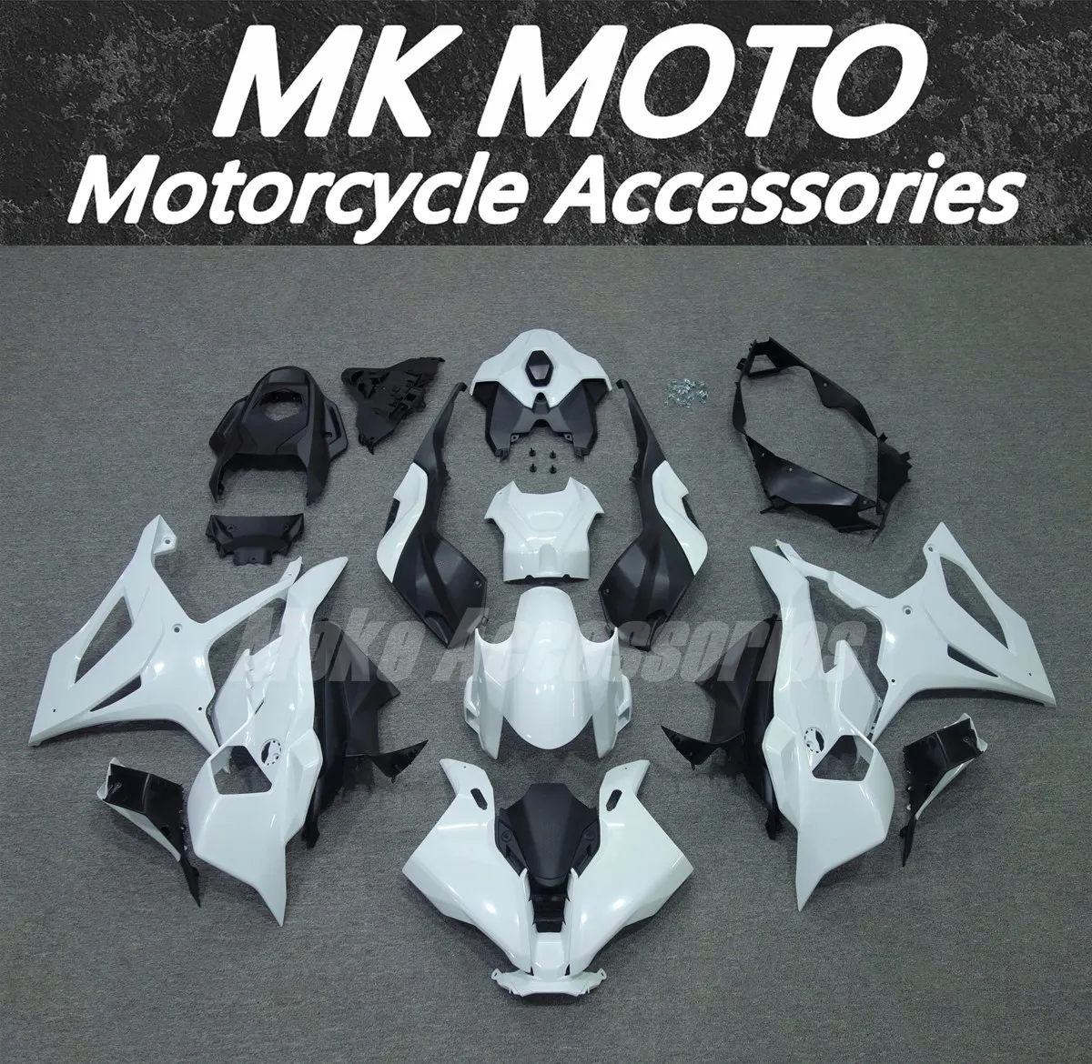 

Moke moto Motorcycle Fairings Kit Fit For S1000RR 2025 Bodywork Set High Quality ABS Injection New Unpaint