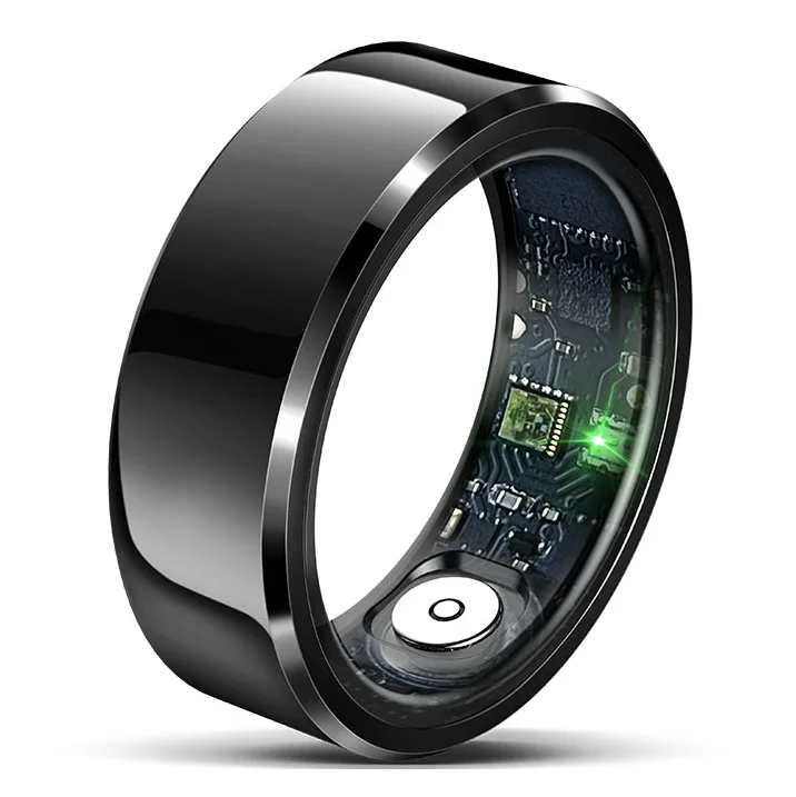 

Fashion Trend Rings Sport Tracker 5ATM Waterproof Healthy Fingertips R6 Smart Ring