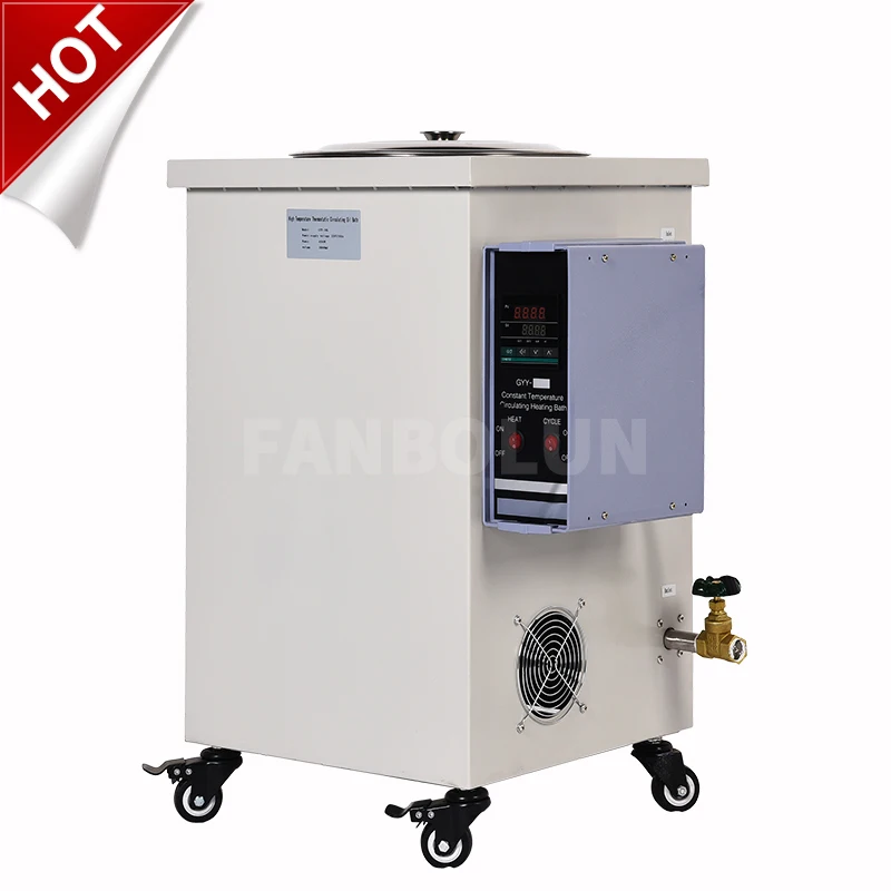 

Laboratory Thermostatic Devices Recirculating Water Bath Constant Temperature Control Circulator Oil Heater 300c