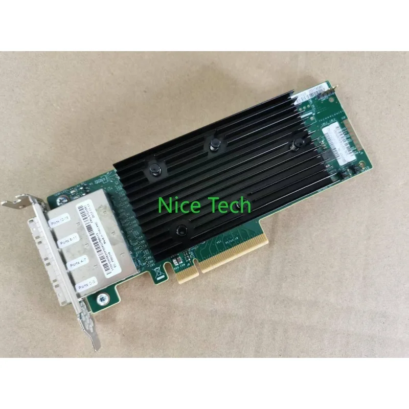 LSI 9305 16e SAS 3224 Chip 16 Port 12Gb s 16 External Port HBA PCI E Expansion Pass Through Card