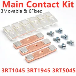 3RT1945-6A Main Contact Kit For 3RT1045 3RT5045 Moving And Fixed Contacts Crane Contactor Repair Kit Contacts Set Contact Game