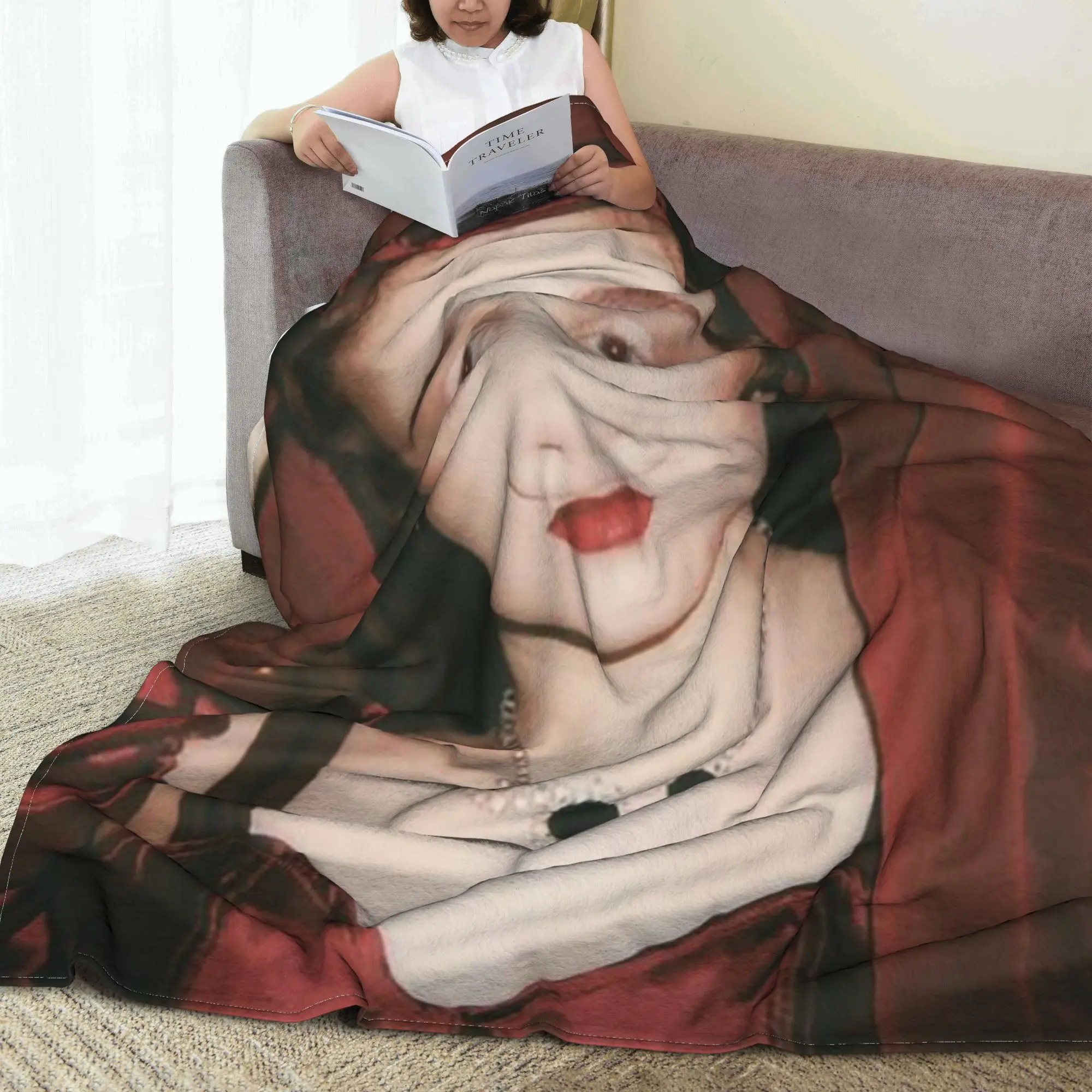 Chappell Roan Good Luck Babe 2024 New Song Blankets Lightweight Flannel Throw Blanket for Bedroom Travel Throws Bedspread Quilt