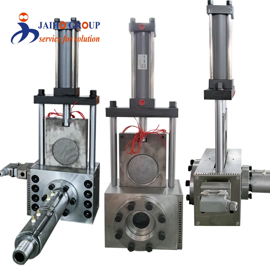 

Plastic Extruder Filter -slide Plate Two Working Station Hydraulic Screen Changer