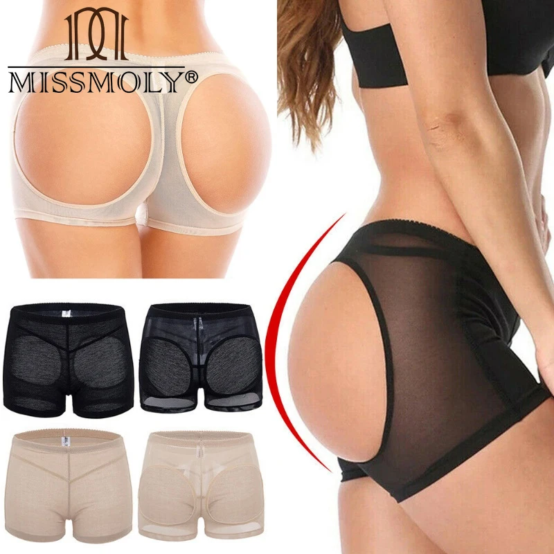 MISSMOLY Butt Lifter Shapewear Underwear Briefs Hips Lifting Shaping Panties Sexy Ass Push Up Panty Booty Bigger Butt Shaper