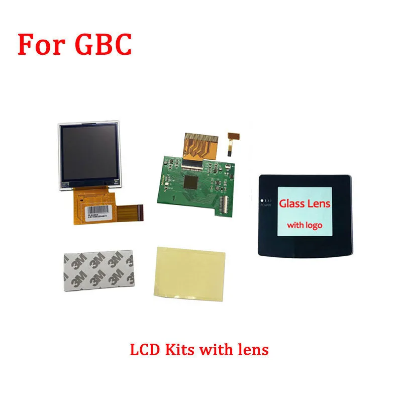 Ips V2 Lcd Kit con Il Caso di Shell per Gba Sp Ips Retroilluminazione Dello Schermo Lcd con Pre-Cut di Shell per gbasp Console Custodia con Pulsanti