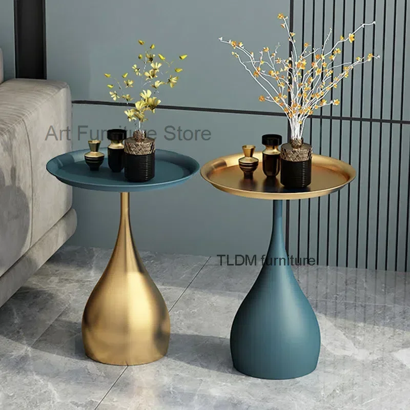 

Nordic Coffee Table for Living Room Sofa Side Table Small Apartment Bedroom Nightstand Bed Bedside Table Home Furniture طاولات