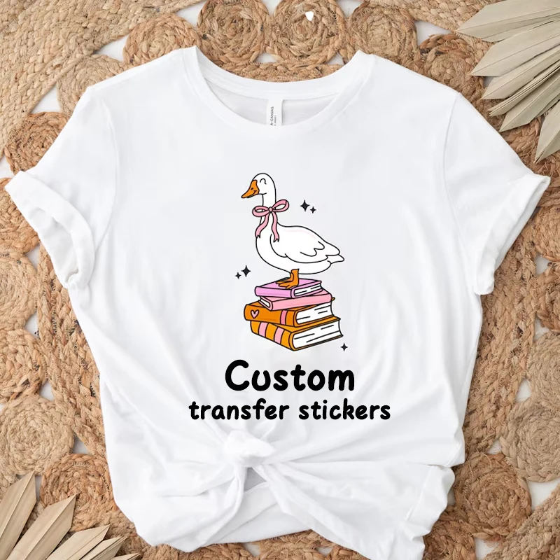 

Logo Custom Sticker Iron on Transfer Decals Clothing Thermoadhesive Patches on Clothes Applique Thermal Transfer