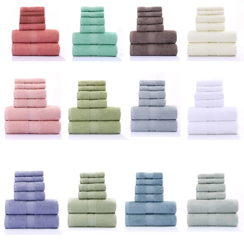 

Набор из 3 банных полотенец из 100% хлопка: нескользящие, мягкие, впитывающие, быстросохнущие, комфортные для дома, ванной и спа-салона