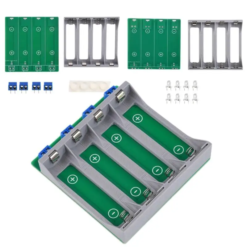 1 مجموعة 4/8-قنوات قدرة البطارية جهاز اختبار المقاومة الداخلية حامل البطارية 21700 حامل البطارية لاختبار كاشف الطاقة