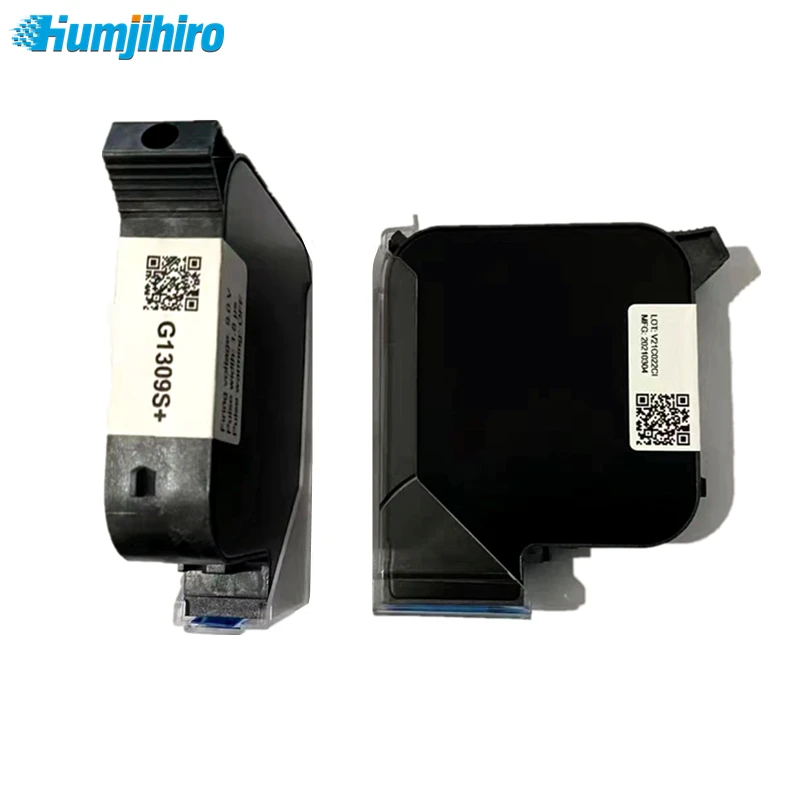 25.4mm Compatible Almost Model 2588 G1309S+ Quick-drying Solvent Ink Cartridge Handheld Inkjet Printer Ink Cartridge