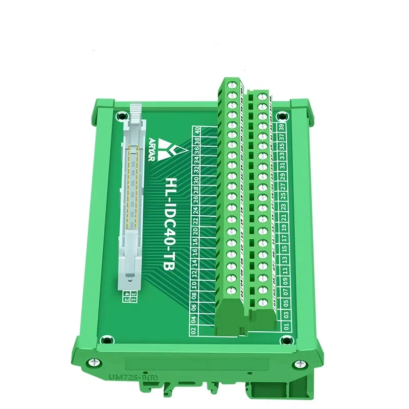 40PIN Relay Terminal Block Control Cable IDC Module 2.54 Dedicated Adapter Cable Horn Seat to Terminal Cable