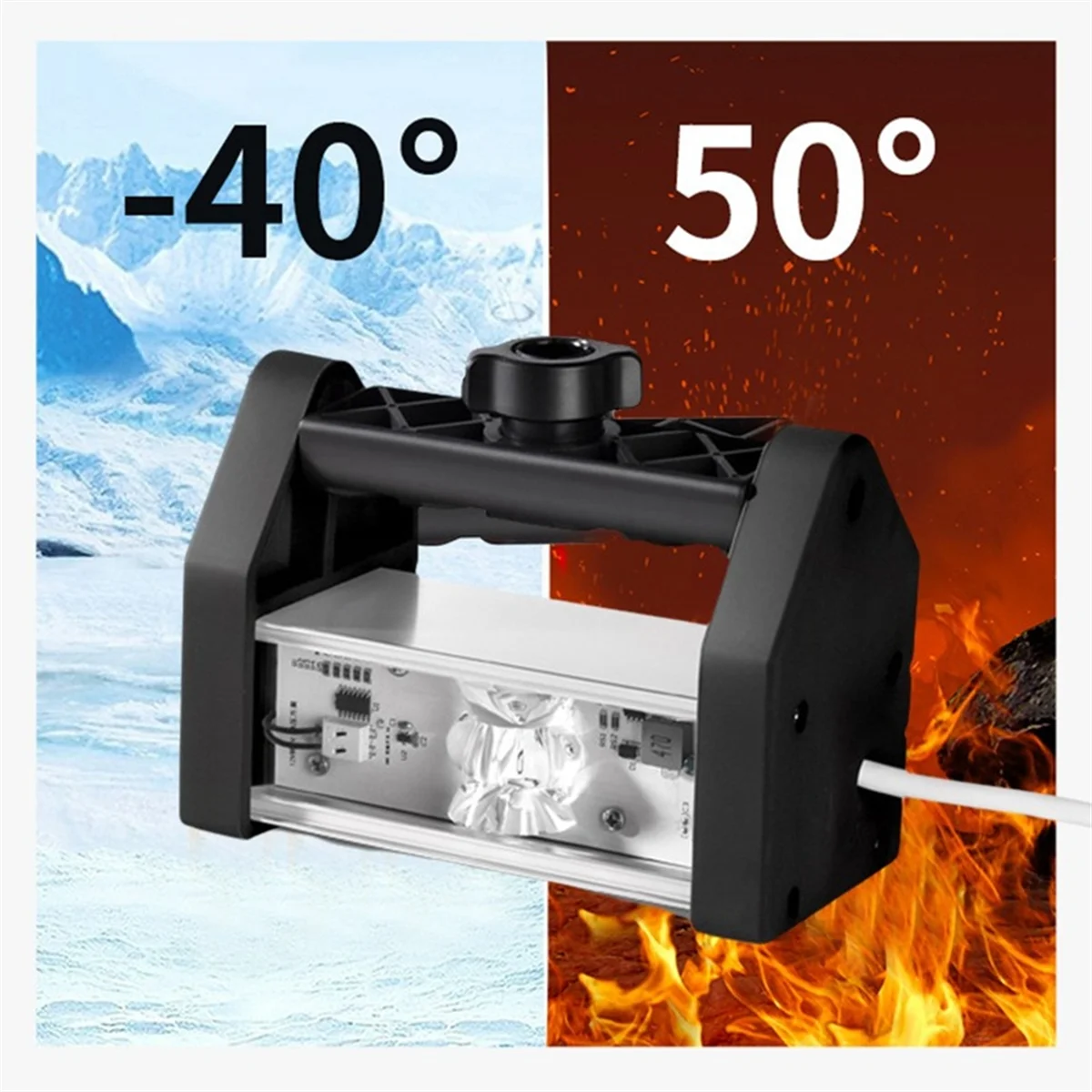 

AA98 Wall Polishing Transparent Corner Lamp Special LED Import Lamp Bead Wall Acceptance Lamp US PLUG