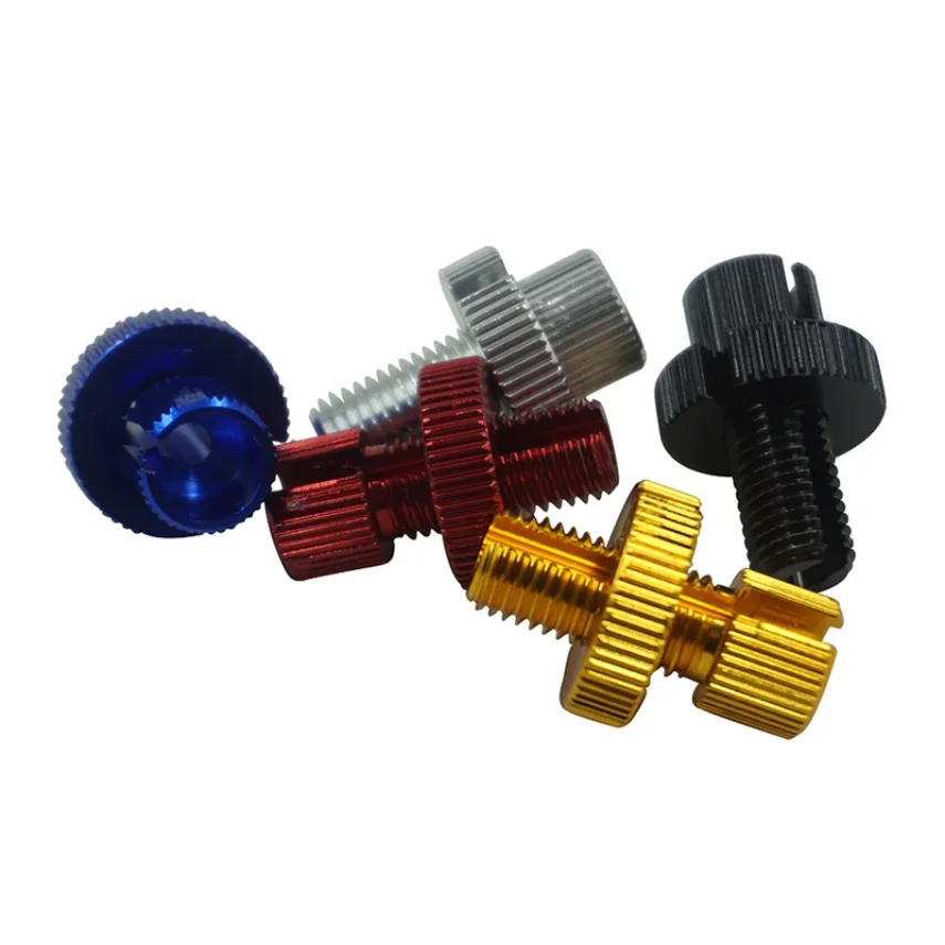 1 PCS M8 Screw Clutch Throttle Cable adjuster Universal Motorcycle Break Motorcycle Universally Colourful Screw aluminum alloy