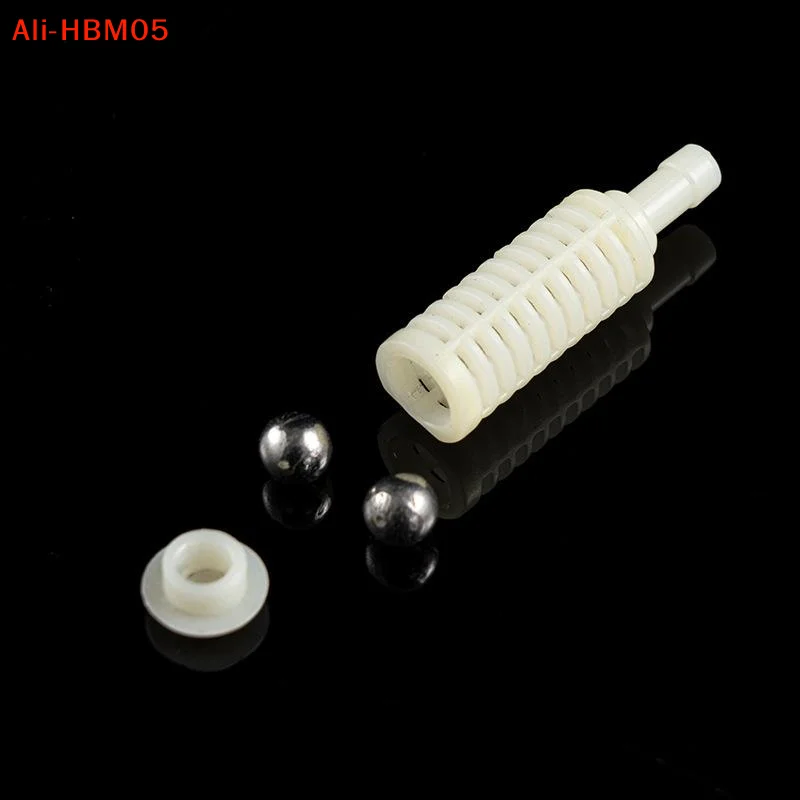 (HB05)Aquarium Air Stone Inline Filter Diffuser Transparent Plastic Bubble Diffuser For Fish Tank Air Pump Filtration