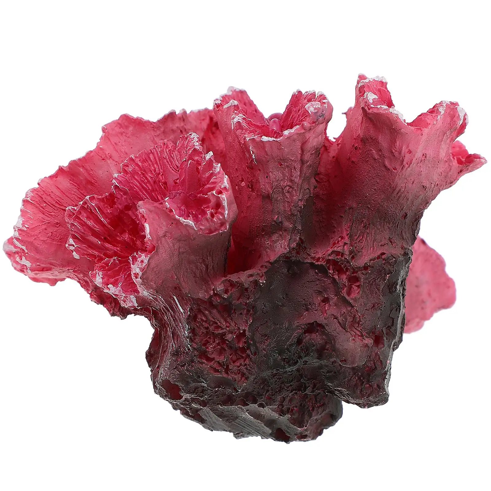 Artificial Coral Reef Decorations Lifelike Aquarium Fish Tank Accessories Soft Flexible Coral Rockery Underwater Home Decor Pet