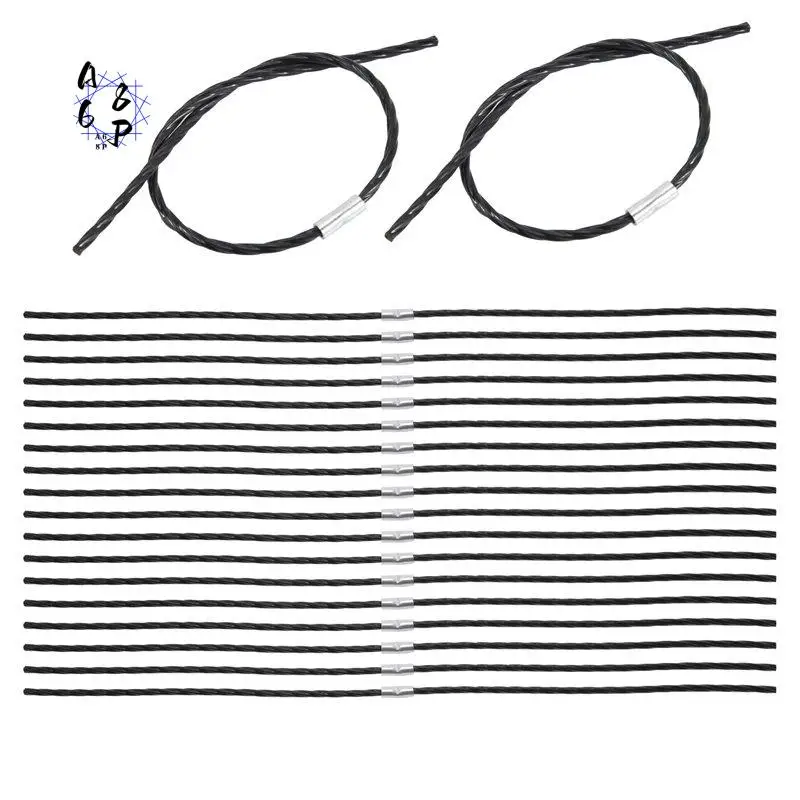 A68P-20Pcs F016800431 Cutting Line For AFS 23-37 Extra Strong Grass Trimmer Spool Line Brush Cutter Thread Line 37Cm